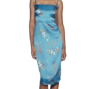 Reformation Oaklie Silk Dress Size 6